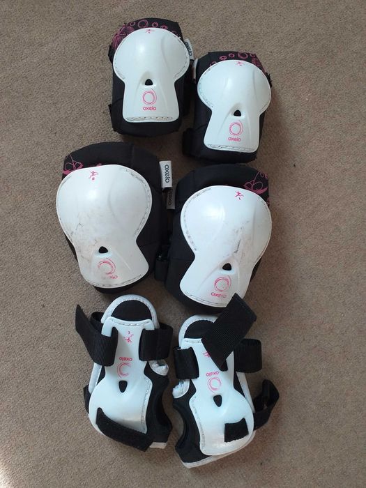 Patins em linha com acessórios incluídos