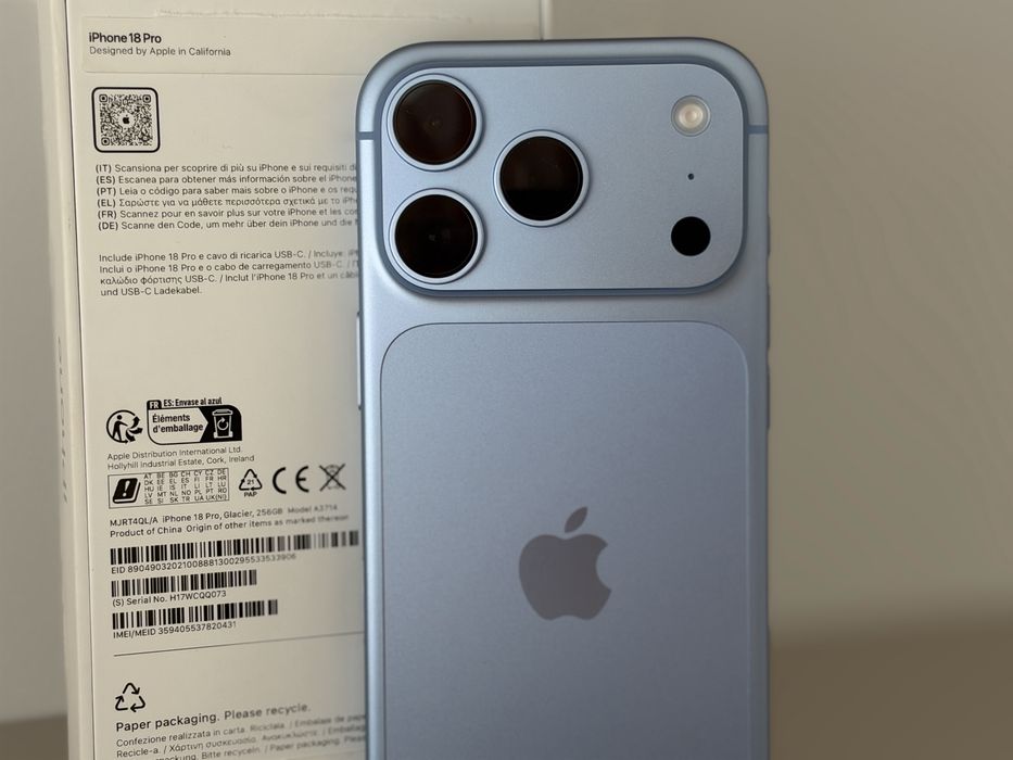 Iphone 18 Pro 256Gb Glacier