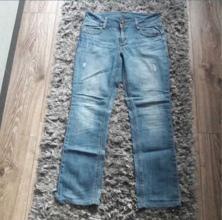 Spodnie damskie dżinsowe rozm. 38/40