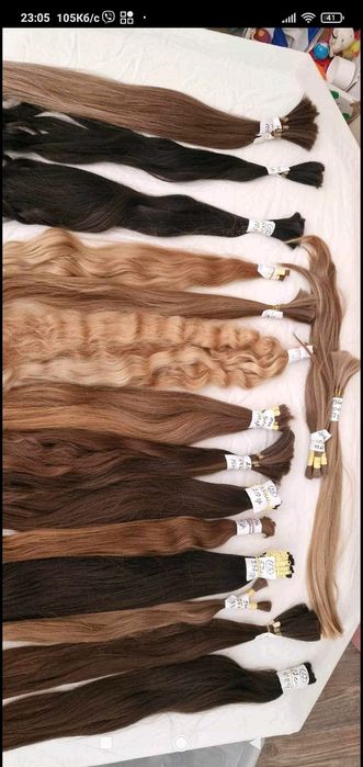 Волосся для нарощування