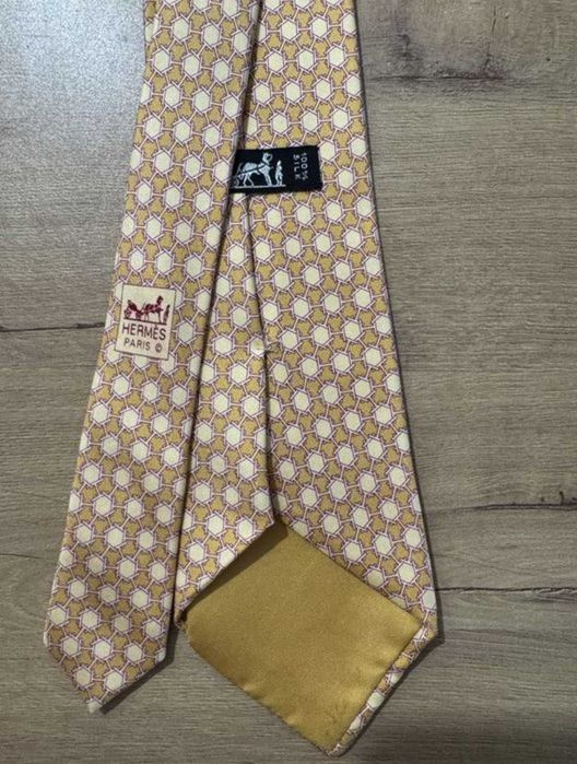 Галстук Hermes шелк