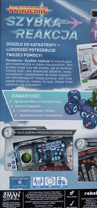 Gra Pandemic szybka reakcja