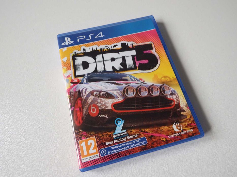 GRA SONY PS4/PS5 Dirt 5 wyścigi szutry super auta