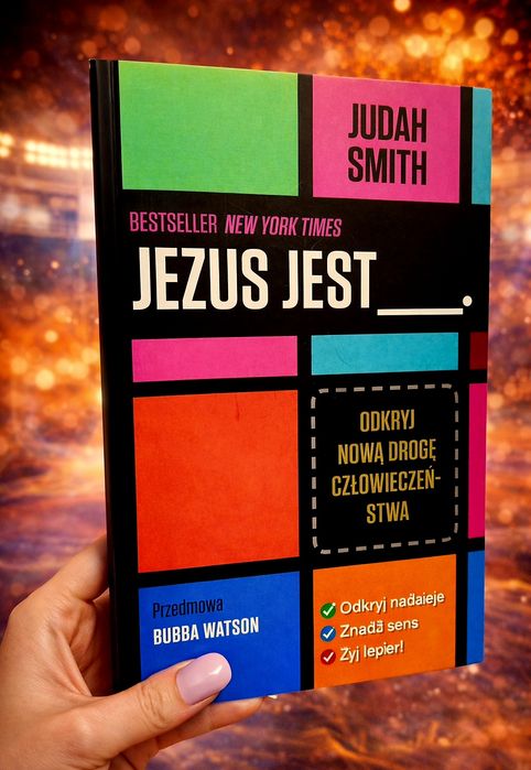 Jezus jest Judah Smith bestseller New York Times unikat + gratis