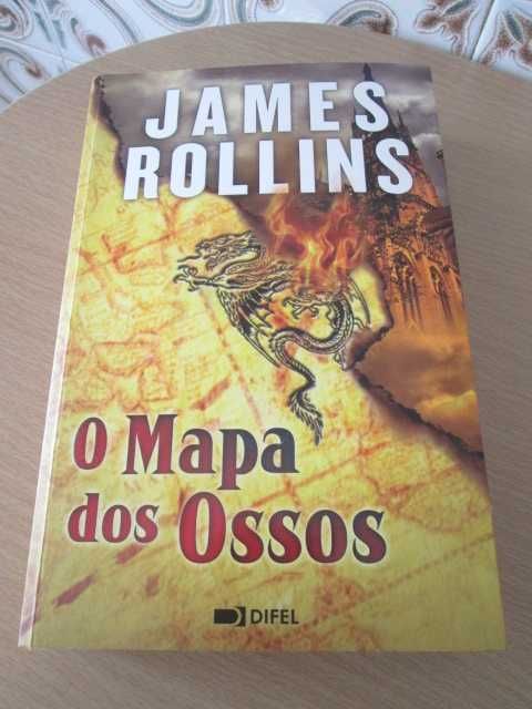 O Mapa dos Ossos de James Rollins (oferta portes)