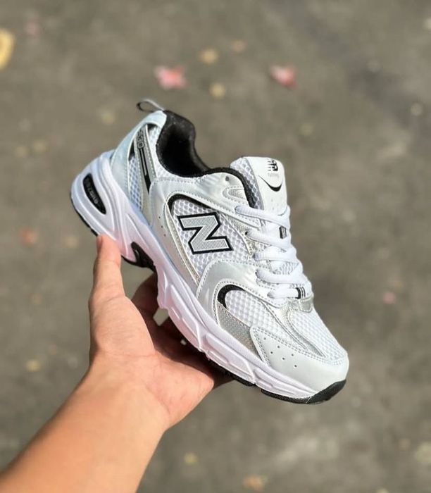 Сезонні Нб 530 для дівчат, жіночі New balance silver