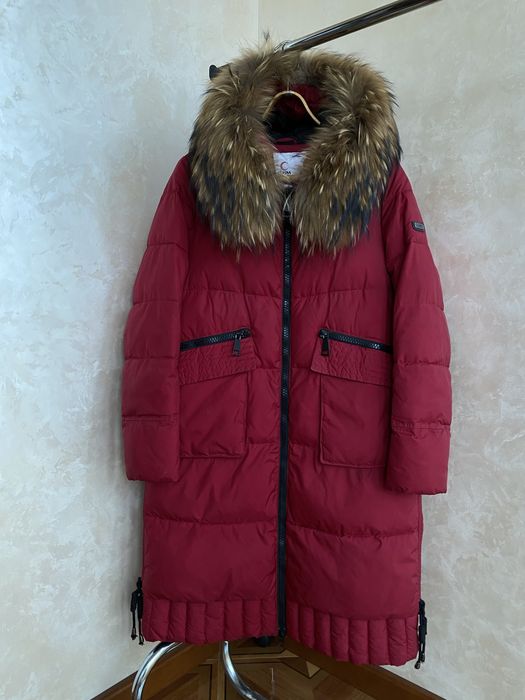 Зимовий пуховік, Турція, пуховик пальто жіночий. Розмір: 46, L
