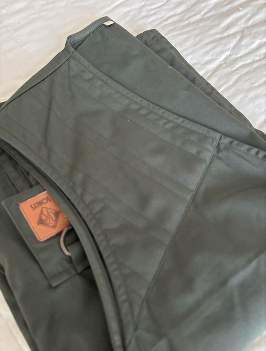 Colete de caça da SOMLYS, com ave estampada. Novo