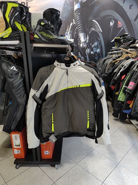 Kurtka tekstylna HELD RENEGADE II ANTHRACITE/GREY beżowy szary żółty L