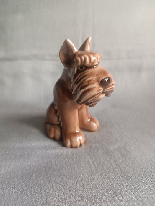 Kuka Wojciech Rydz figurka psa sznaucer duzy