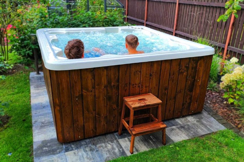 Jacuzzi balia bania basen hot tube pool bazen hydromasaż ogrodowe nowe