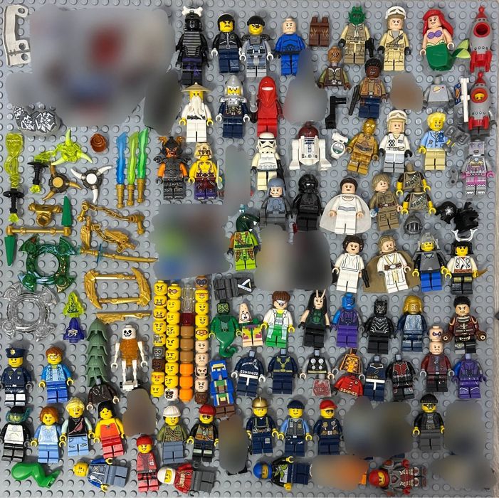 Лего фігурки зоряні війни лотр марвел ніндзяго