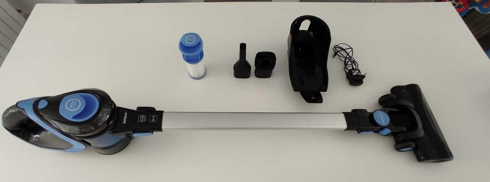 Aspirador Vertical Sem fios Polti + filtro HEPA Extra