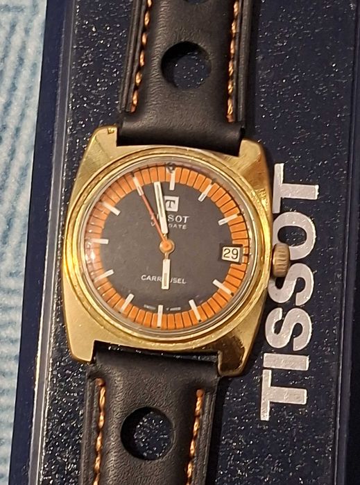 Relógio de corda Tissot Visodate Carrousel - anos 60