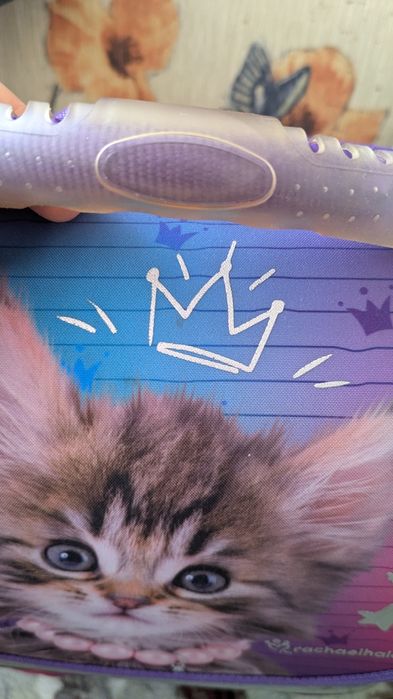 Рюкзак KITE каркасный + пенал, школьный для девочки