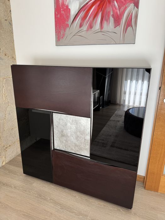 Moveis de sala mesa  com cadeiras movel bar aparador e espelho