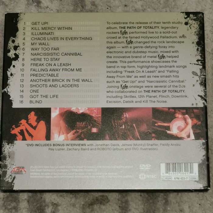 KORN: Live at the Hollywood Palladium CD+DVD