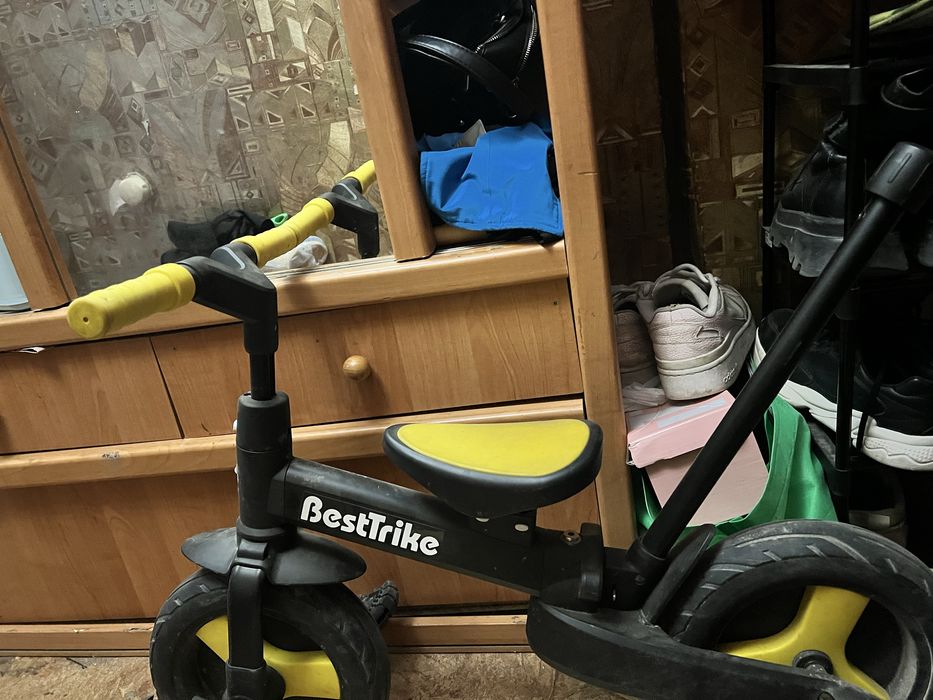 Велосипед, беговел, BestTrike 5в1, самокат