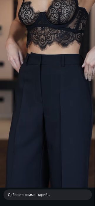 Новые черные брюки marsego в размере xs