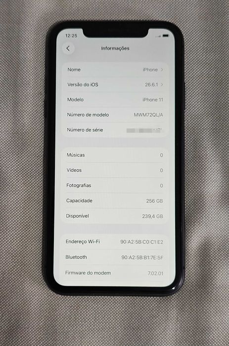 iphone 11 256GB. 100% Bateria original.  Muito bom