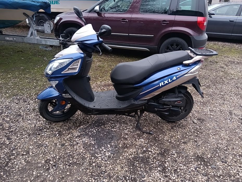 Romet Rxl 50 duży skuter 2020r 4t koła 12 cali