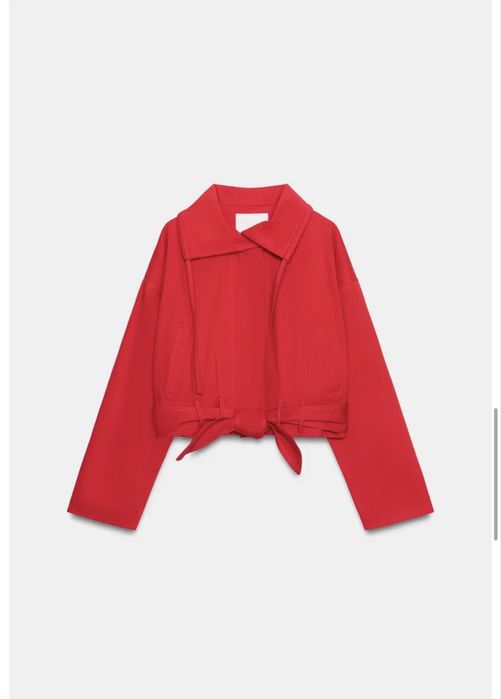 Куртка вітровка ZARA ZW Collection червона нова