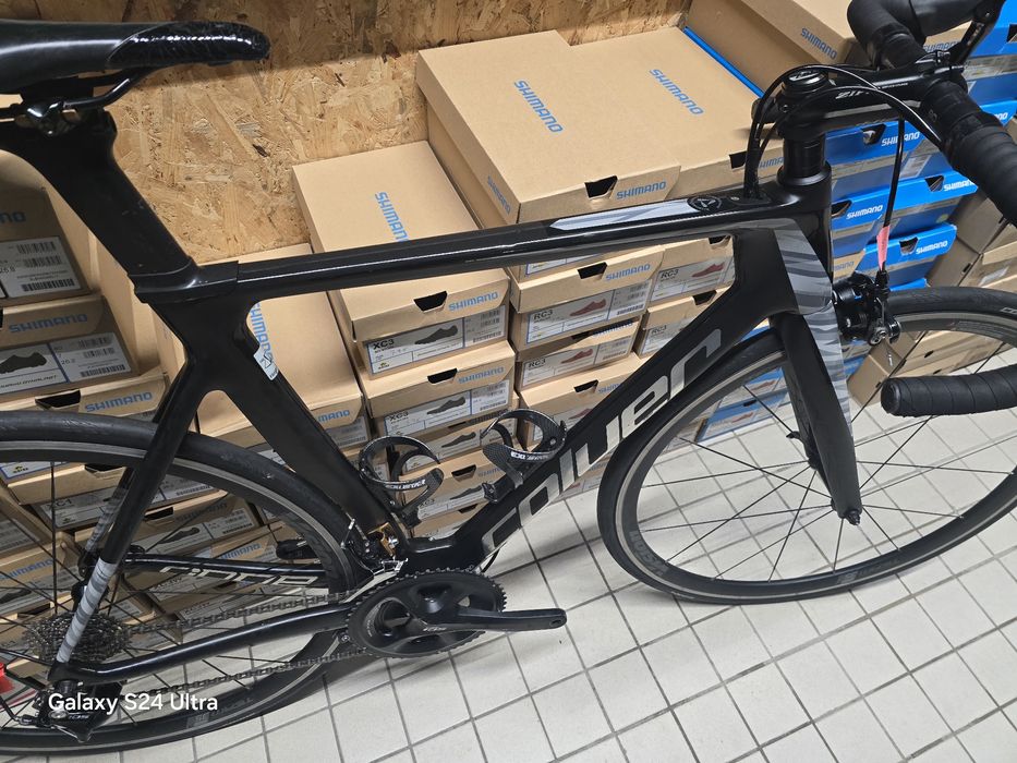 Bicicleta de carbono 11x2v com vision