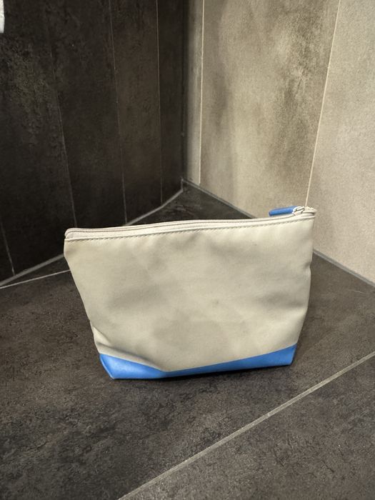 Kosmetyczka Jill Sander szara niebieska