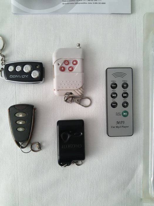 Пульты, Дистанционные управления.