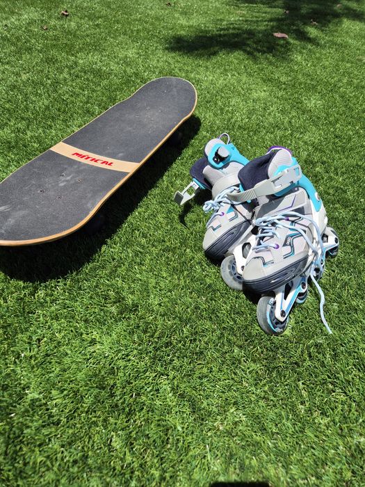 Skate e patins(preço individual na descrição)