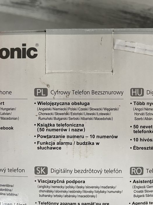 Telefon stacjonarny Panasonic KX-TGB210