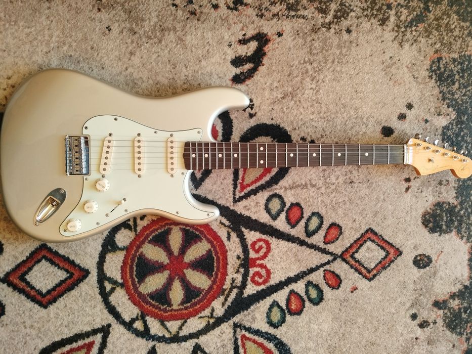 Fender Stratocaster Robert Cray Silver Inca