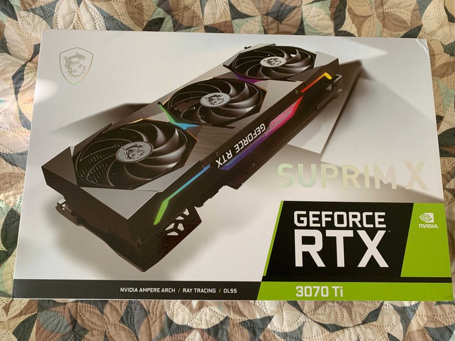 Відеокарта Nvidia RTX 3070 Ti MSI SUPRIM X (8 GB)