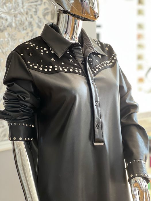 Nowa sukienka ze skóry eko XL