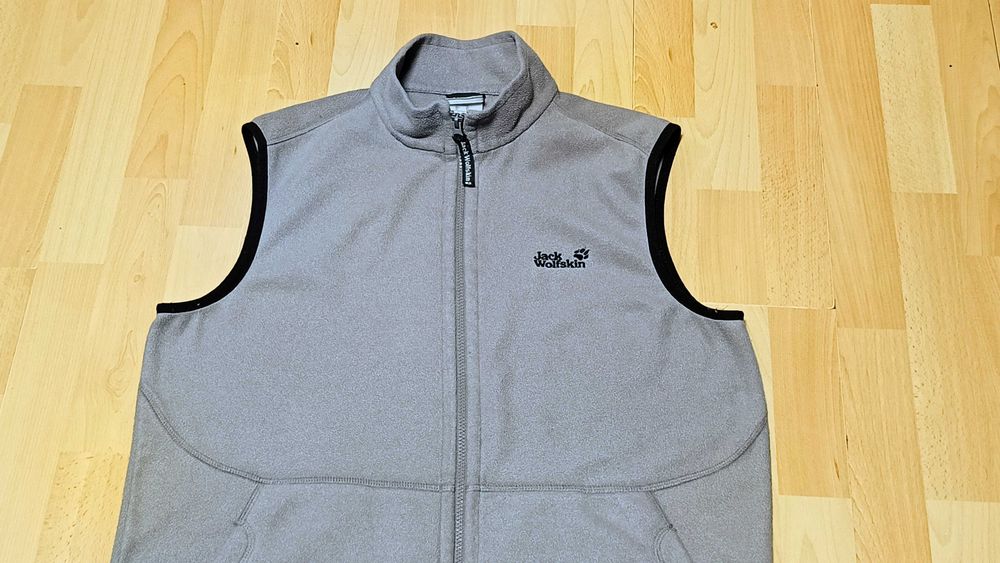 Męska kamizelka polarowa JACK WOLFSKIN POLARTEC CLASSIC r.XL stan bdb