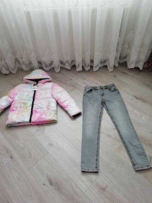 Джинсові штани для дівчинки 158