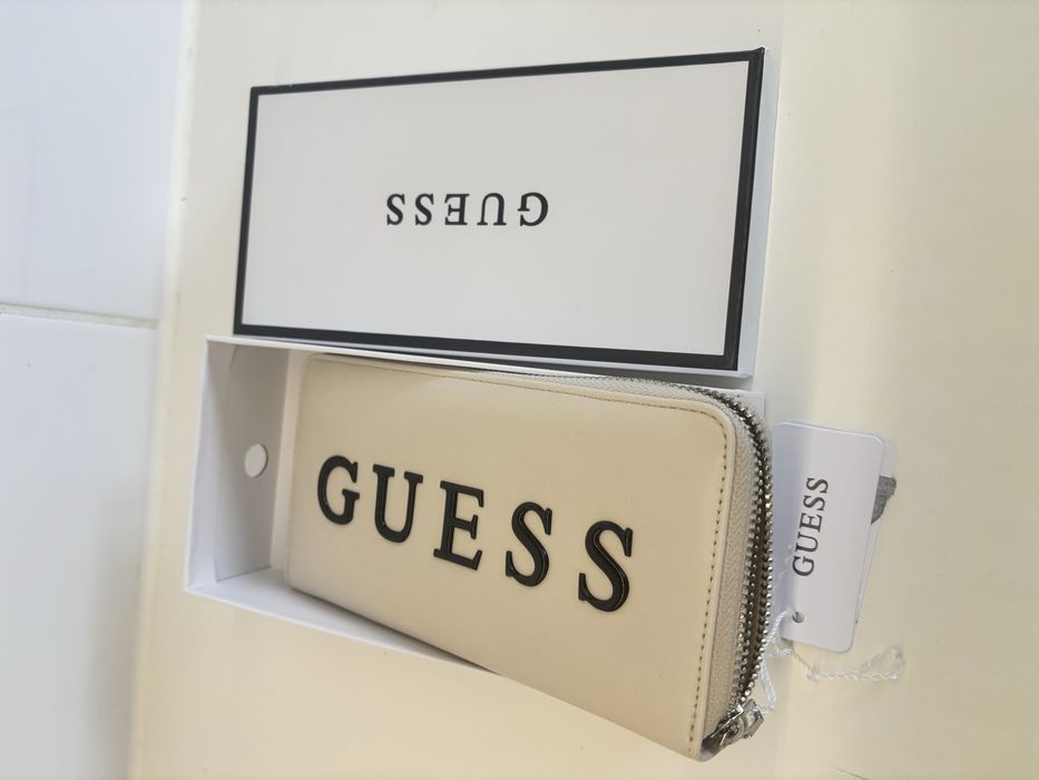 Portfel skórzany guess new casual all day 19/11