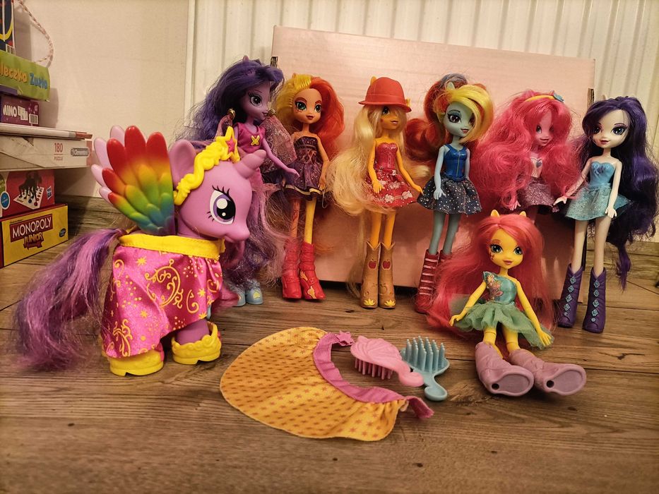 My little pony lalki+kucyk+akcesoria