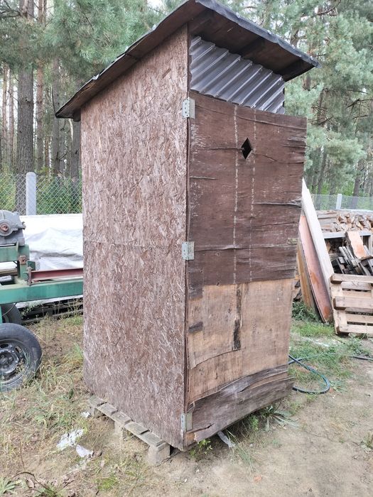 WC na działkę budowe