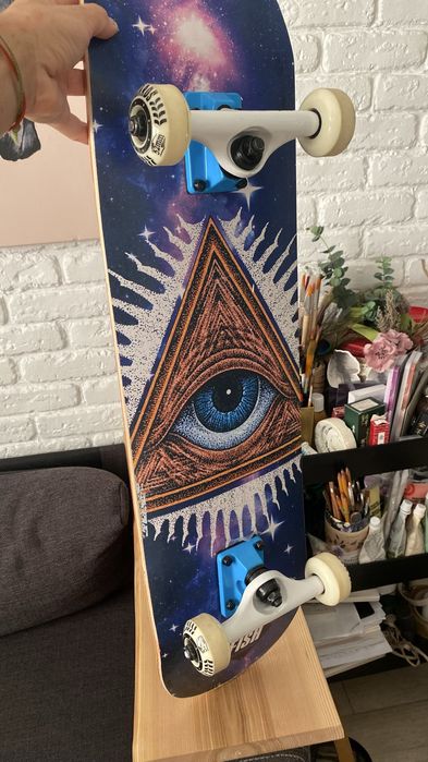 Скейт трюковий Fish Skateboards майже новий