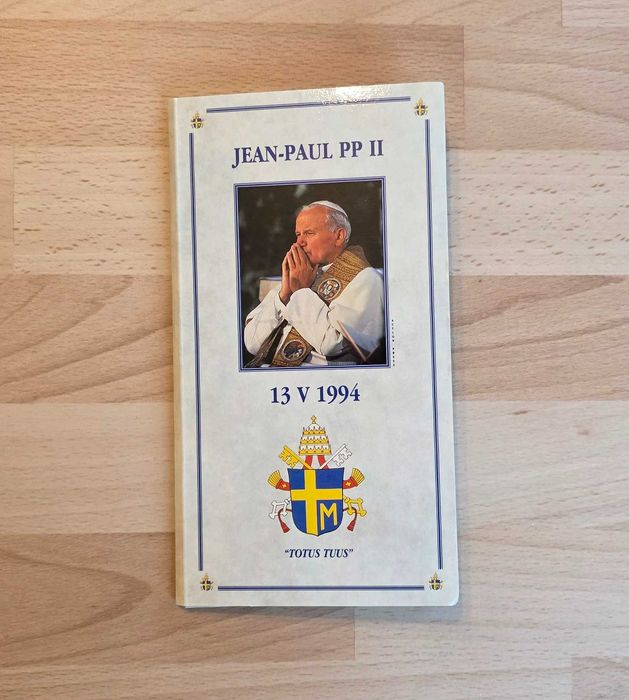 Moeda comemorativa em prata do Papa João Paulo II, 1994