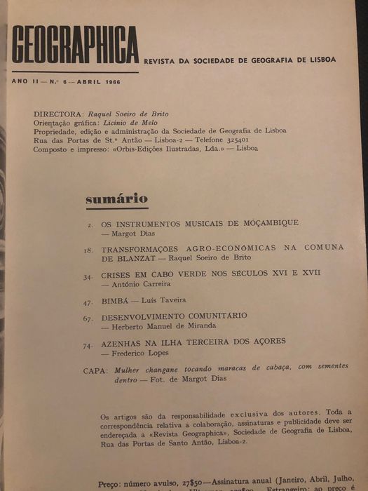 Geographica. Raquel Soeiro de Brito. África. Brasil