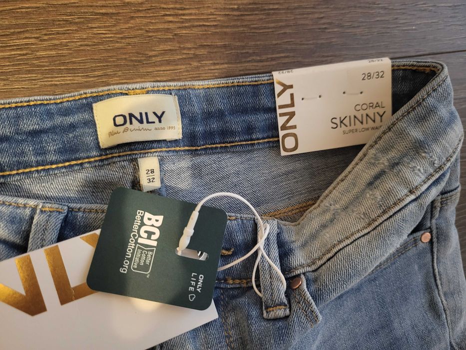 Jeansy Only nowe 28/32