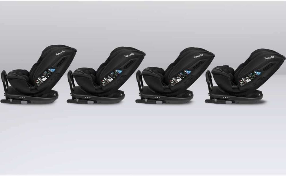 Fotelik samochodowy Lionelo Bastian RWF i-size Obracany 360°, Isofix