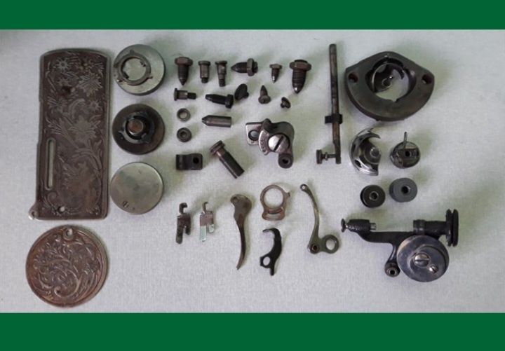 Запчасти швейных машин и оверлоков.