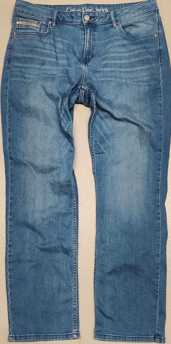 Wr) CALVIN KLEIN JEANS oryginalne spodnie jeansowe Roz.32/32