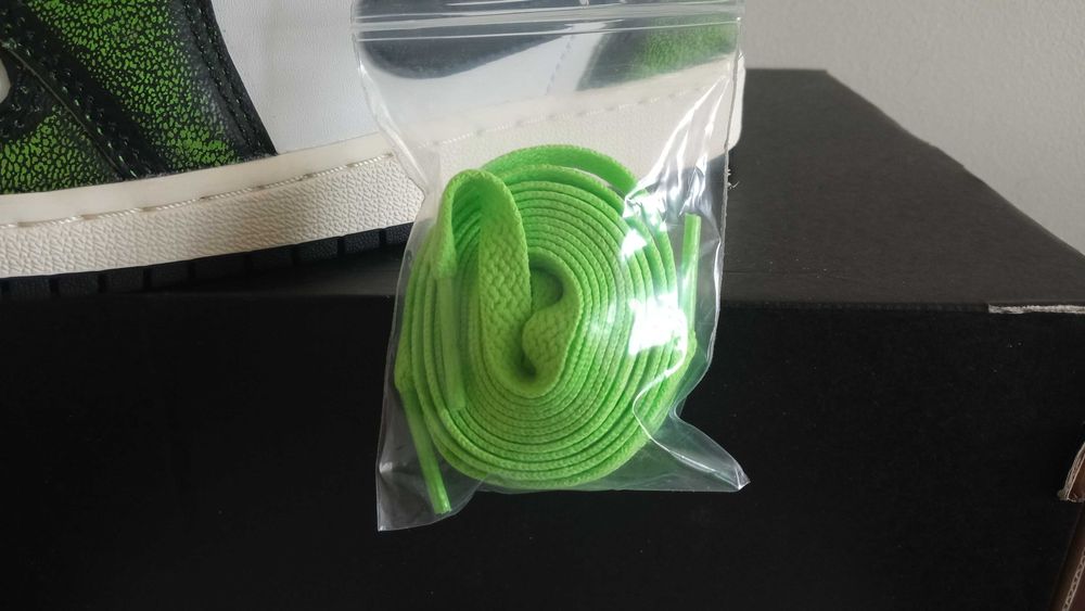 36,5 Buty Nike Air Jordan 1 Low Black Electric Green