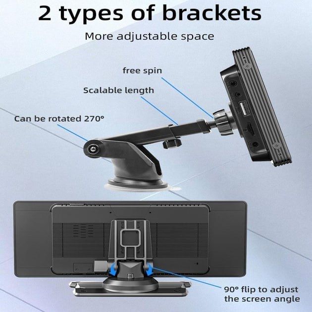Автомобільний монітор Portable Car Mp5 Player 10.2 дюйма