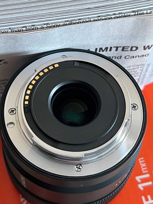 Sony SEL11F18 - 11mm F1.8 - E-Mount - APS-C