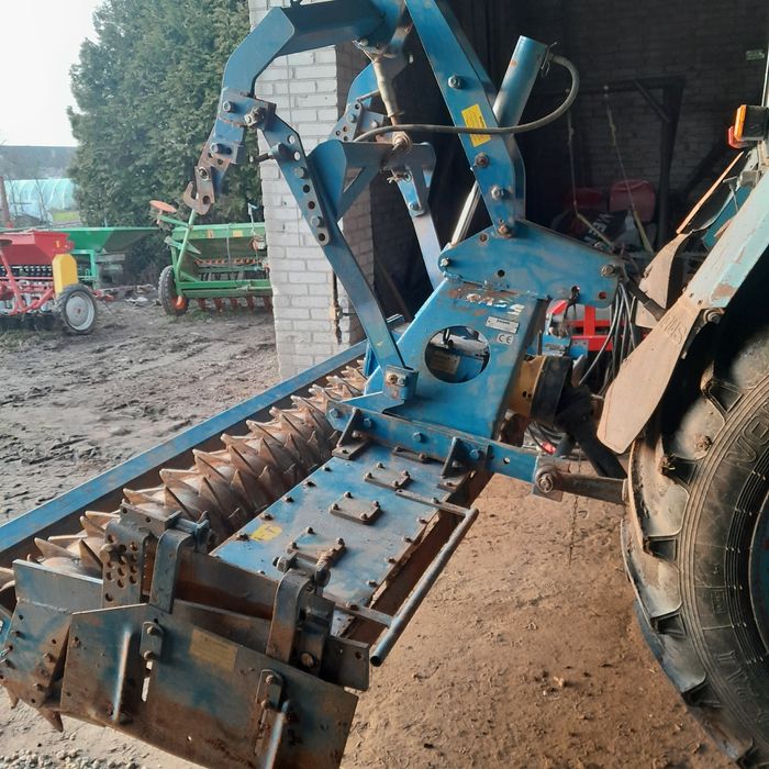 Brona wirowa agregat aktywny uprawowo siewny Rabewerk 3 metry